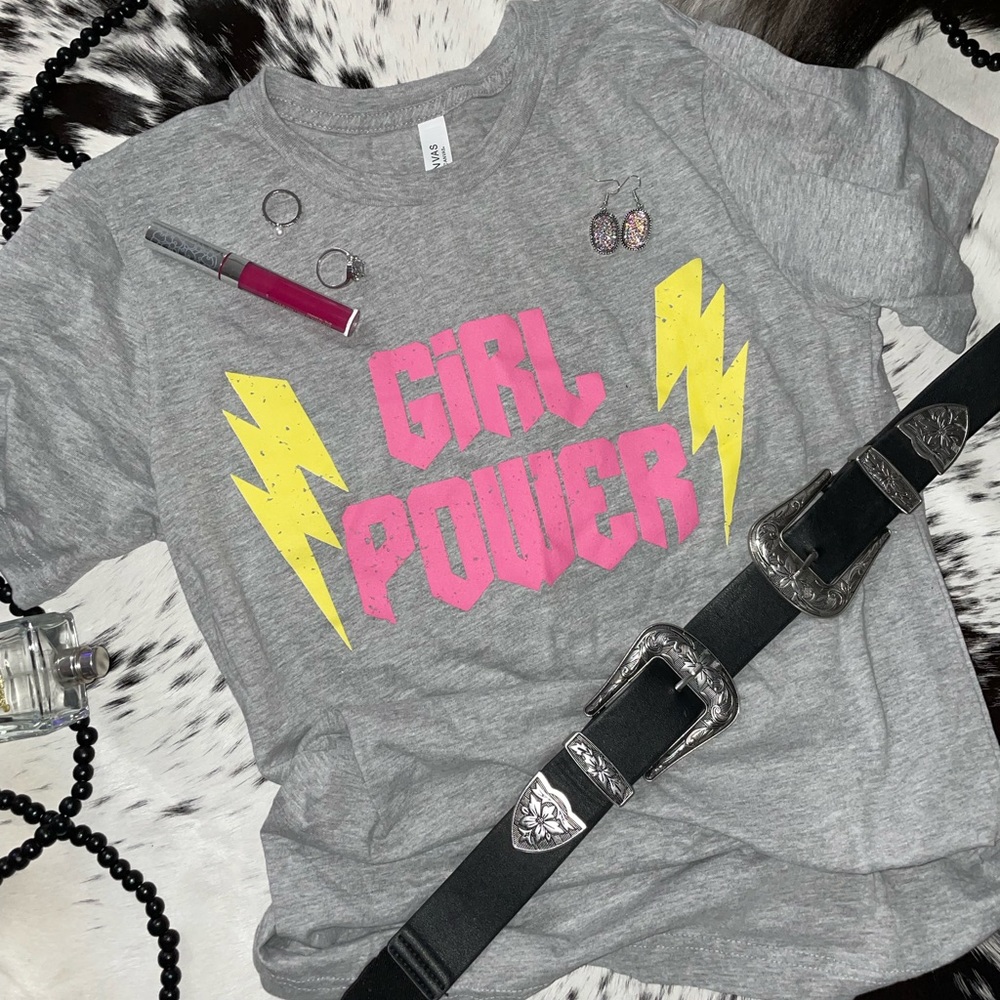 Girl Power Graphic‎ T Shirt